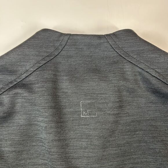 MEDELITA Ionic Nurse Scrub Jacket Womens Small S Polyester Full Zip Dark Gray - Picture 11 of 11